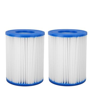 Garden Kit 2Pcs Children's Pool Filter Washable Swimming Pool Filter Spa Filter Replacement for Hot Tubs