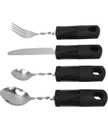 Weighted Silverware Dishware Knife Aggravated Utensil for Diet Utensil Home Adaptive Spoons - Buy Online on SooperMarket.com