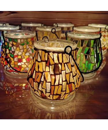 Clear Glass Mosaic Strips DIY Kit - 200g Stained Glass Pieces for Crafts - Buy Online on SooperMarket.com