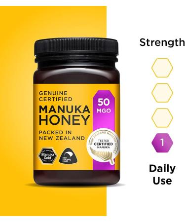 Manuka Gold 50 MGO Manuka Honey 500 g Single - Buy Online on SooperMarket.com