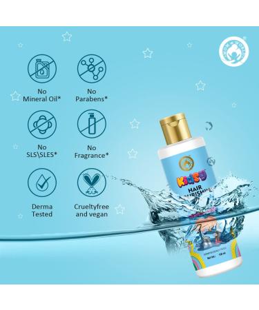 Mom & World Kidsy Hair Nourishing Oil 150ml | Dermatologically Tested | Enriched With 11 Pure Oils | With Comb Applicator for Kids - Buy Online on SooperMarket.com