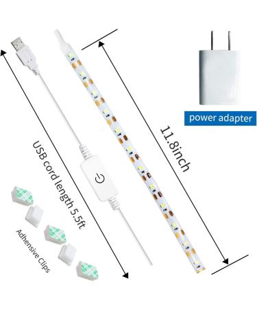 LED Sewing Machine Light Strip with Touch Dimmer & USB Adapter - 18 Light 6500K Cold White - 1 Pack - Buy Online on SooperMarket.com