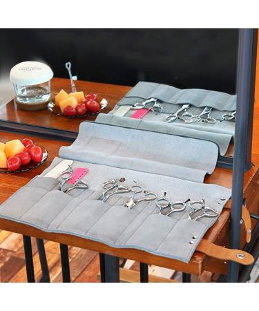 PERFEHAIR Hair Stylist Scissor Holder Pouch Cases for Hairdressers Barber Salon Hairdressing Comb Tools Holster Bag -12 Pockets - Buy Online on SooperMarket.com