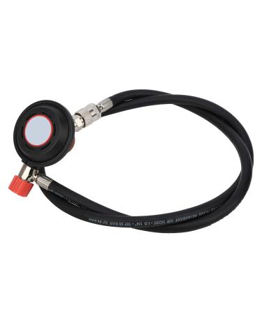 minifinker Air Breathing Tube Fine Workmanship Lightweight Portable 500(L/min) Above Adjustment Positive Pressure Type Air Supply Valve Breathing Tube for Rebreather