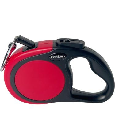 Retractable Dog Lead for Small and Medium Breed lightweight handy but powerful pull very convenient for your dog cat under 20kgs(44lbs) (Red) - Buy Online on SooperMarket.com