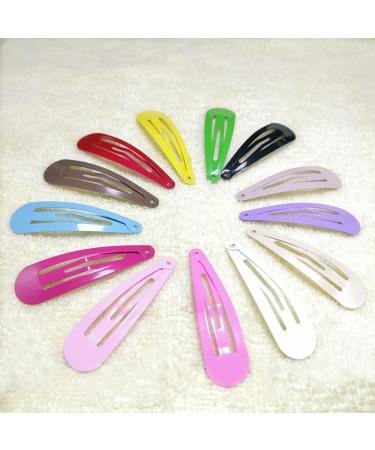 DAZISEN 40 Pack Hair Clips For Girls Metal Snap Kids Barrettes Women'S Hair Accessories Colorful Candy Lovely Simple Hairstyle Clips Purple - Buy Online on SooperMarket.com