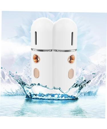 Mikinona 1Pc face water steamer household mini cosmetic white abs spray cold spray moisturizing face steamer Moisturizing spa steamer skin steamer care face - Buy Online on SooperMarket.com