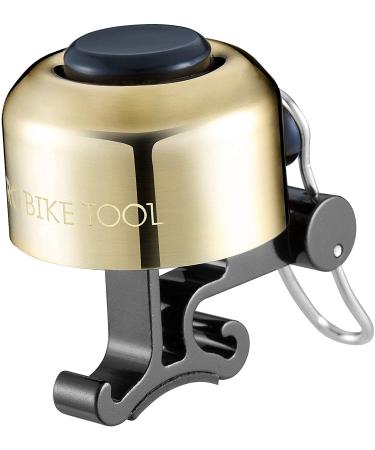 Pro Bike Tool Bicycle Belings for Delenseers- clear ringtone for adults or children's bicycles- street mountain or beach cruiser bicycles bicycle bell bicycle accessories brass