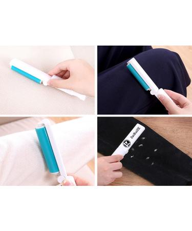 ZatRuiZE 2 Pcs Sticky Removal Roller Hair Lint Roller Reusable Cleaner Portable Washable Lint Roller Working on Couch Pets Clothes Carpets 2 Big Blue - Buy Online on SooperMarket.com