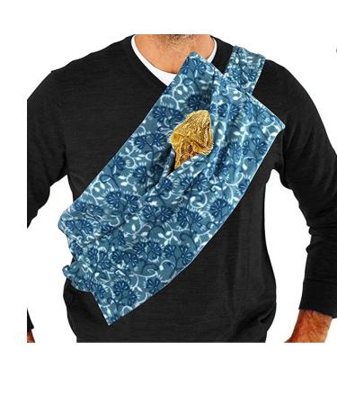Yih Vane Coral Fleece Reptile Carrier Sling for Lizards Bearded Dragons Small Animals