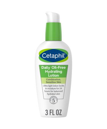 Cetaphil Daily Oil-Free Hydrating Lotion Fragrance Free 3 fl oz (88 ml)