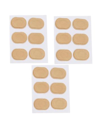HAPINARY 3sheets Corn Stickers Corn Cushions Foot Corn Pad Toe Protector Corn Pad Toe Corn Pad Corn Treatment Pad Self-Adhesive Feet Pad Foot Care Sticker Feet Corn Pad
