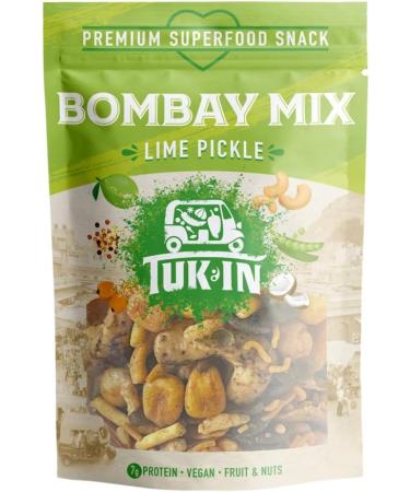 Lime Pickle Superfood Bombay Mix Case of 9 Units | Vegan Healthy Snack | Source of Magnesium - Buy Online on SooperMarket.com