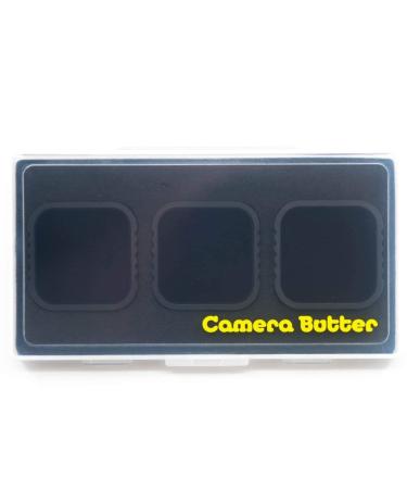 CAMERA BUTTER Premium Gorilla Glass ND Filter Multi-Pack for GoPro Hero 9/Hero 10/Hero 11/Hero Bones. Multi-Pack ND8, ND16, ND32