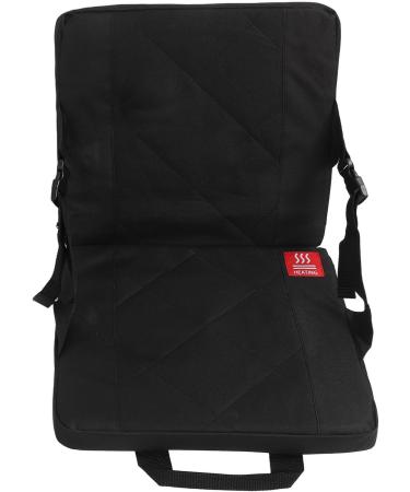 Heated Seat Cushion for Backrest - Waterproof Breathable 3 Temperature Levels Portable & Foldable for Camping & Outdoors - Buy Online on SooperMarket.com