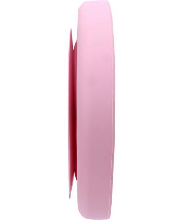 Baby Silicone Suction Divided Plate Non-Toxic, BPA-Free, Waterproof, Dishwasher Safe Easy to Clean Pink - Buy Online on SooperMarket.com