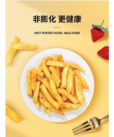 Crispy French Fries Potato Chip Snack Pack Protein Potato Fries Variety Flavor Gluten Free Potato Chips 40g/Bag Tasty and Delicious Non-GMO Chinese Specialties (Honey Butter Flavor 8bags) Honey Butter Flavor 8bags - Buy Online on SooperMarket.com