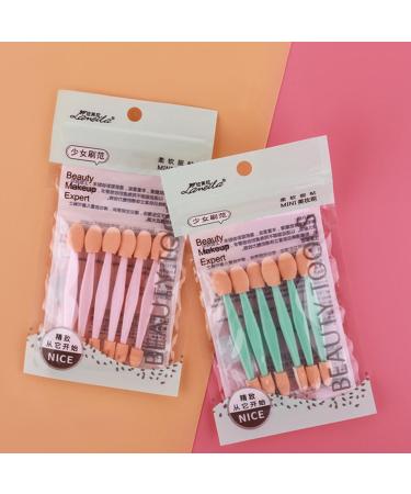 Baluue 2 Sets Eye Shadow Brush Eyeshadow Sponge Applicator Make Eyeshadow Brush Sponge Sponges Non Latex 7.4X1cmx2pcs As Shownx2pcs - Buy Online on SooperMarket.com
