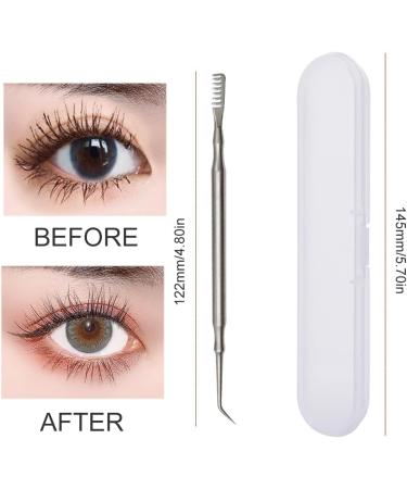 NTRUXZP 2 Pieces Steel Eyelash Lamination Comb Eyelash Lift Tool and Comb for Eyelash Lifting 6.5 Inch Eyelash Separator Lash Lift Accessories Separator Lash Lifting Tool - Buy Online on SooperMarket.com