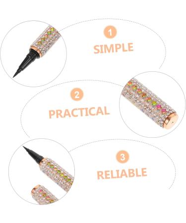HAPINARY 1pc Eyeliner Magnetic Lash Liner Pen Eye Liner Pen Wing False Eyelashes Pen Makeup Cosmetic Plastic 1 count (Pack of 1) As Shown - Buy Online on SooperMarket.com