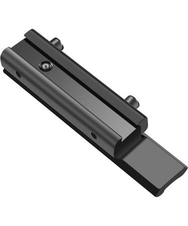 LONSEL Dovetail to Picatinny Rail Adapter - Low Profile Scope Riser - 2 Pack Converter for 11mm to 21mm Rails - Buy Online on SooperMarket.com