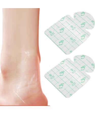 20pcs Heel Tape Sticker Moleskin Blister Plasters for Feet Foot Care Tape Patches Waterproof Foam Blister Sticker Moleskin Pads Strong Viscosity Invisible Blister Bandage 20 Pcs - Buy Online on SooperMarket.com