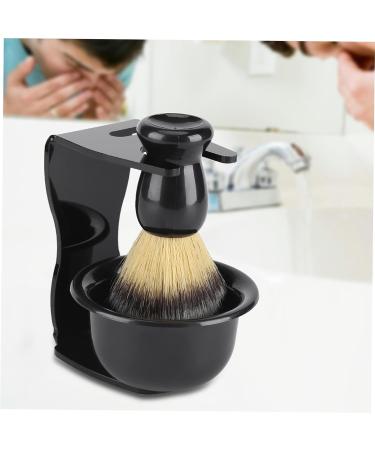 Professional Men s Shaving Brush Set - 3PCS Grooming Kit with Stand Holder & Bowl | Premium Quality Bristles for Customized Shaving Experience - Buy Online on SooperMarket.com