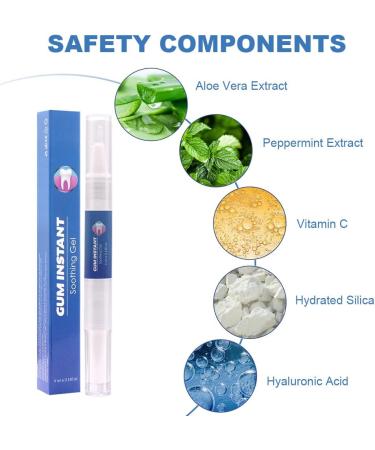 Fengyang 2PCs Gum Gel - Instant Gum Therapy & Restoration Gel for Healthy Gums | International Shipping Available - Buy Online on SooperMarket.com