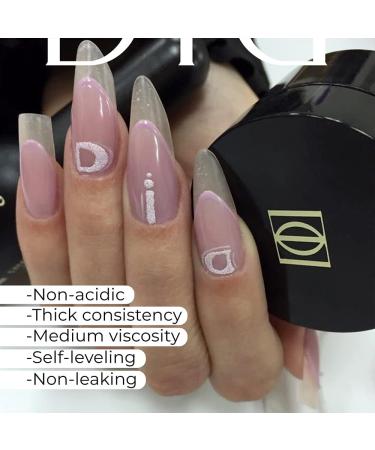 Didier Lab - Premium Rose Solid Builder Gel for Nails - Hard Gel Builder for Extension - Nail Strengthener - LED UV Builder Gel for Nails - Split Nail Repair - Nail Hardener Gel - 50 ml 50 ml (Pack of 1) Rosa - Buy Online on SooperMarket.com