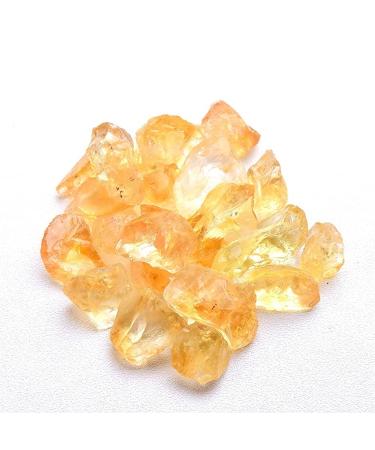 Crystal Rough Natural Crystal Rough 20/50G Natural Raw Yellow Citrine Quartz Crystal Rough Stone SpecimenCrystal Love Natural Stones and Minerals Fish Tank (Color : Citrine Size : 20 g)