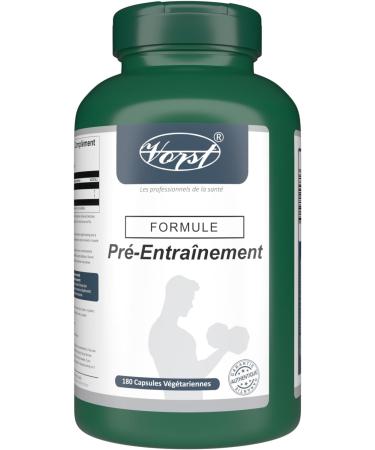 VORST Pre Workout Formula | Nitric Oxide Supplement | Powder Pills |180 Vegan Capsules 180 count (Pack of 1) - Buy Online on SooperMarket.com