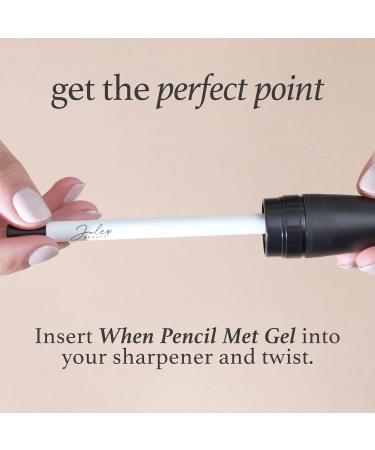 Julep When Pencil Met Gel Eyeliner Pencil - Graphite | Transfer-Proof Longwear Liner + Sharpener - Buy Online on SooperMarket.com
