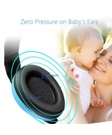 Baby Ear Protection Noise Cancelling Headphones for Kids for 0-3 Years Babies Blue - Buy Online on SooperMarket.com