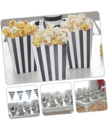 Alipis 36pcs Boxes Popcorn Box Mini Containers Popcorn Bowl Disposable Container for Food Snacks Container Pastel Party Decorations Cookie Containers Baking Paper Candy Child Packing Box - Buy Online on SooperMarket.com