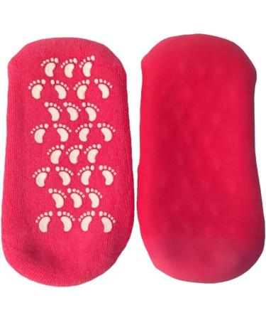 minkissy Silicone Heel Socks Hydrating Gloves Cracked Heels Gel Socks Toeless Gel Socks Spa Gel Gloves Moisturizing Gel Gloves Moisturizing Heel Socks Dry Feet Gel Socks Toe Socks Non-Slip - Buy Online on SooperMarket.com