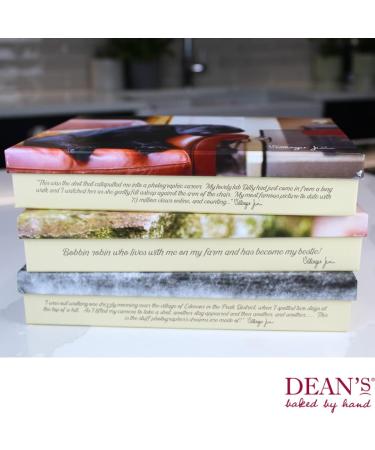Deans Scottish All Butter Shortbread Biscuits Gift Box - 300g Collectable Reusable Villager Jim "Ascent of the Stag Delicious Snack Irresistible Luxury Cookie Multipack Birthday or Christmas Ascent of the Stag - Gift Box - Buy Online on SooperMarket.com