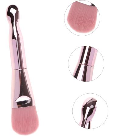 Mikinona Double-headed Facial Treatment Brush Facial Mask Brush Grubber Mask Brushes for Facials Mask Brush Applicator Salon Facial Women Mud Mask Brush Cream Spoon Aluminum Tube - Buy Online on SooperMarket.com