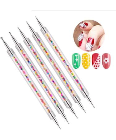Desikixudy Nail Art Pen Pedicure Crystals Silicone Manicure Nail Point Drill Pen Drawing Polish Rhinestones Picker Pen - Buy Online on SooperMarket.com