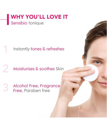 Bioderma Sensibio Face Toner - Soothing and Moisturizing Facial Toner for Sensitive Skin - Buy Online on SooperMarket.com