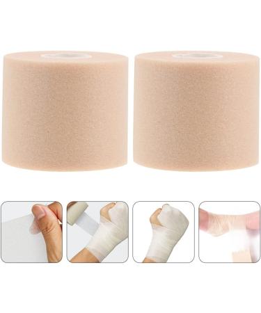 6 Rolls Healeved Sports Tape for Wrist Injuries - Absorption Proof Tennis Tapes for Racket, Fingers, Ankles - Skin-Colored 6.5x6.5x6cm (Pack of 3) - Buy Online on SooperMarket.com