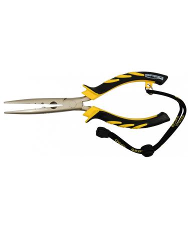 Spro fishing pliers - long needle nose pliers 23cm curved (loosening pliers cutter clamp sleeve pliers) #4702231