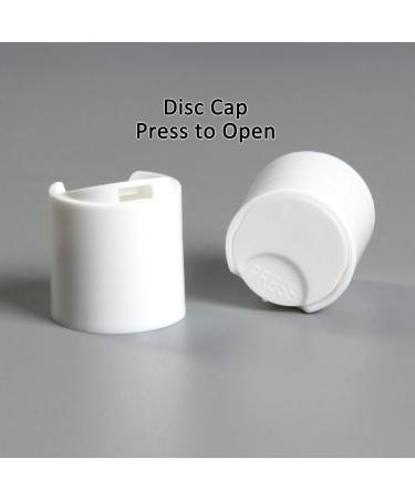 Youngever 24 Pack 60ml Travel Bottles - Squeeze Containers with Disc Closure for Liquid Soap Lotion & Cream - Ideal for International Shipping - Buy Online on SooperMarket.com