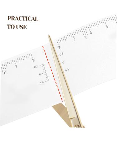 HAPINARY 1 Roll Eyebrow Measuring Tool Eye Brow Measuring Eyebrow Shaper Measuring Eyebrow Ruler Stickers Pvc - Buy Online on SooperMarket.com