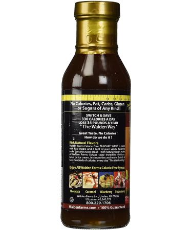 Walden Farms Calorie-Free Pancake Syrup - Pack of 3 (12oz) - Buy Online on SooperMarket.com