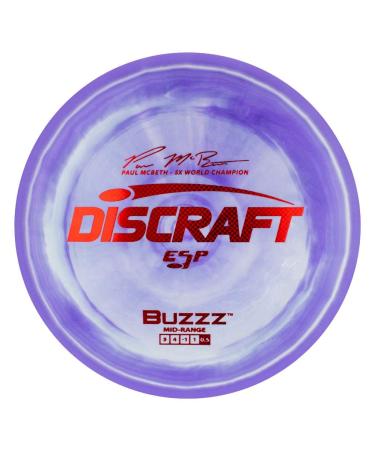 Discraft ESP Buzzz 175-176 Gram Paul McBeth Signature Series Mid-Range Golf Disc