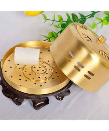 Copper Moxibustion Burner Holder Moxa Stick Holder Moxibustion Box for Store Spa - Buy Online on SooperMarket.com