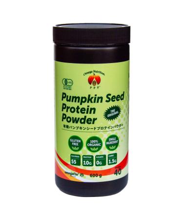 Omega Nutrition Pumpkin Seed Protein Powder 600 Gram (Pack of 1)