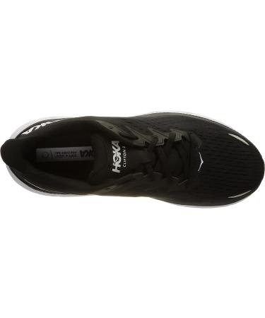 HOKA ONE ONE Clifton 8 Women's Shoes Size 10 Black/White - Buy Online on SooperMarket.com