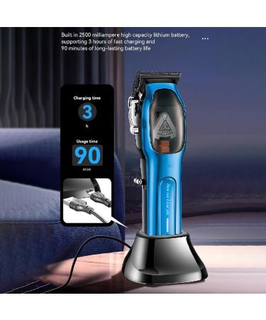 MAYIT Hair Clippers for Men - Professional Rechargeable Electric Hair Cutter Fully Automatic Beard Trimmer Precision Hair Clipper - Buy Online on SooperMarket.com