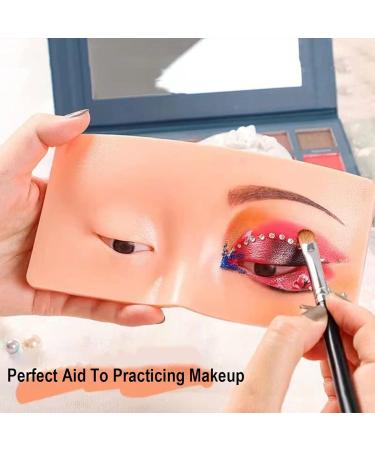 Shop Top Puppy Head Eyelash Make-Up Trainer | Silicone Face & Window Doll for Perfect Makeup Practice - Buy Online on SooperMarket.com